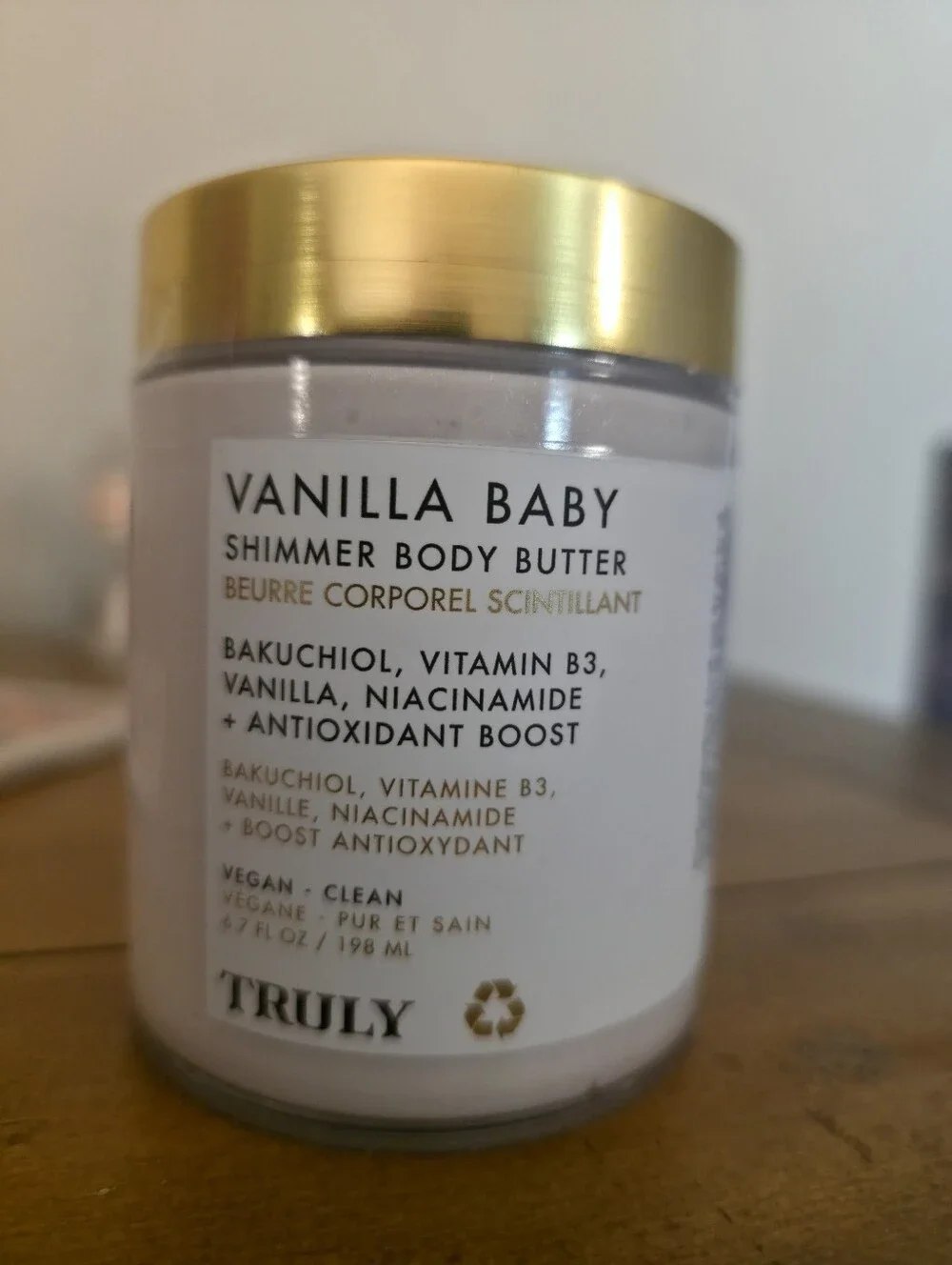TRULY Vanilla Baby Shimmer Body Butter - PRICE IS FIRM. New Unopened